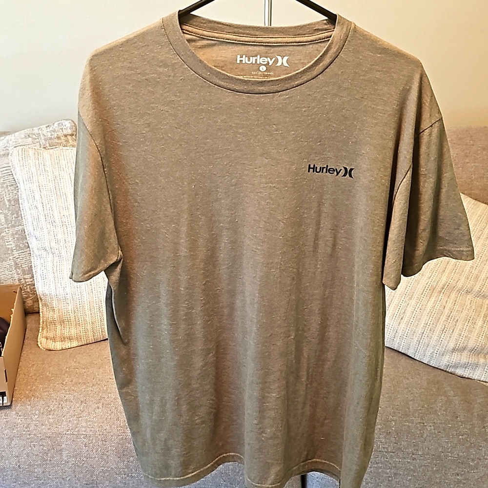 HURLEY L T-SHIRT OD GREEN